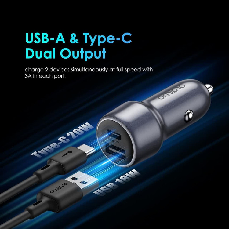 شارژر فندکی اورایمو مدل Oraimo Bullet 48W OCC-73D