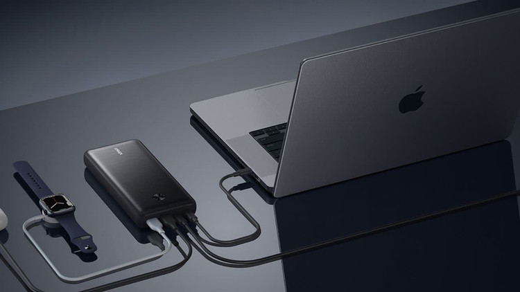 پاوربانک انکر مدل PowerCore 3 Elite 26k 87W مدل A1291