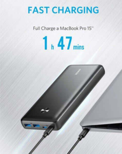 پاوربانک انکر مدل PowerCore 3 Elite 26k 87W مدل A1291