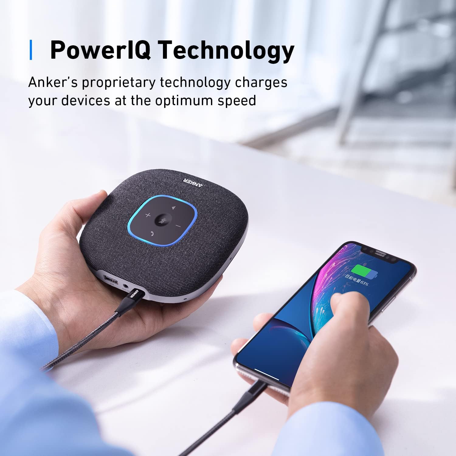 اسپیکرفون انکر Anker PowerConf Speakerphone A3301