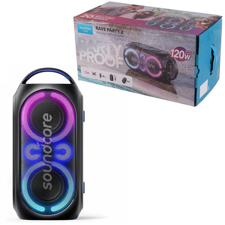 اسپیکر بلوتوثی قابل حمل انکر مدل Anker Soundcore Rave Party 2 A3399
