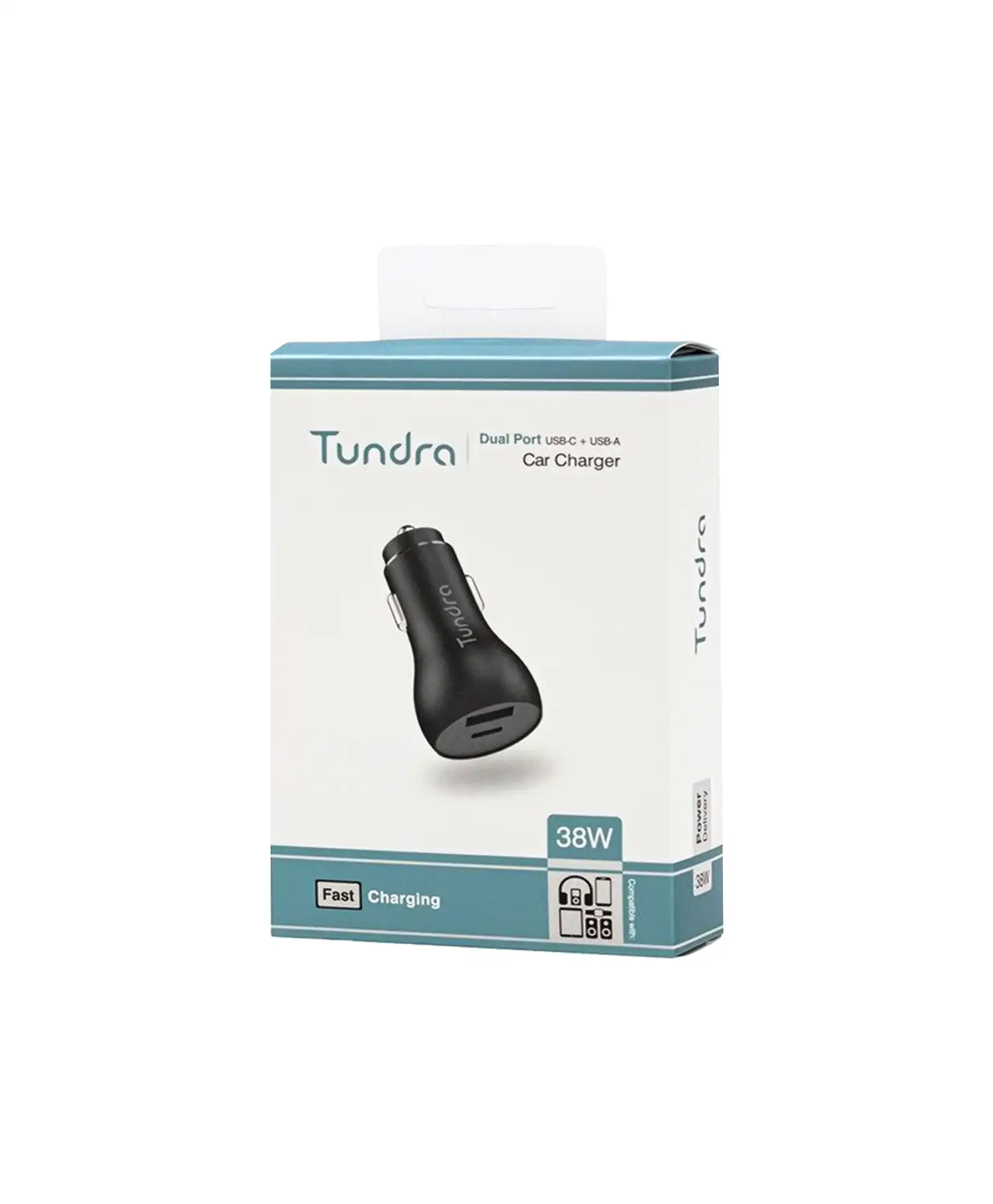 شارژر فندکی 38W دو پورت تاندرا مدل Tundra T30-38WPD