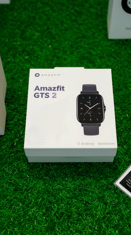 ساعت هوشمند آمازفیت درحد مدل Amazfit GTS 2 A1969 Midnight Black با نمایشگر AMOLED و GPS داخلی