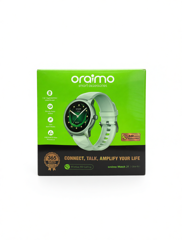 ساعت هوشمند اورایمو مدل Oraimo Watch 2R Gold Edition OSW-30 Gold