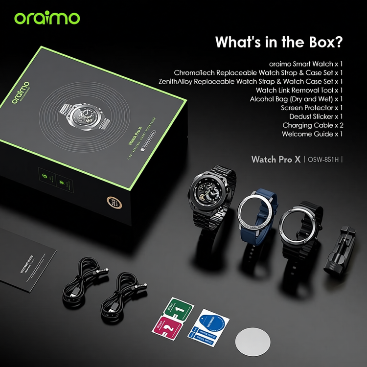 ساعت هوشمند اورایمو مدل Oraimo Watch Pro X (OSW-810)
