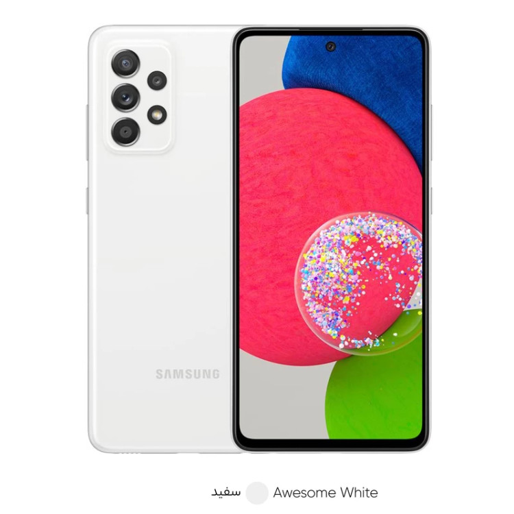 گوشی موبایل سامسونگ مدل Galaxy A52s 5G SM-A528B/DS دو سیمکارت ظرفیت 256 گیگابایت و رم 8 گیگابایت استوک / در حد نو
