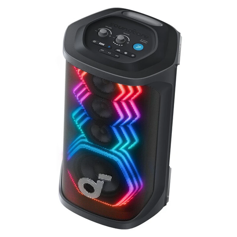 اسپیکر بلوتوثی قدرتمند انکر Soundcore Rave 3S مدل A31A3 توان بالا، نورپردازی LED