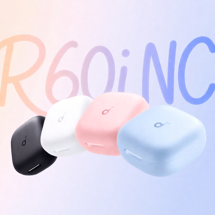 هدفون بلوتوثی انکر مدل R60i NC با حذف نویز فعال و کیفیت صدای Hi‑Res