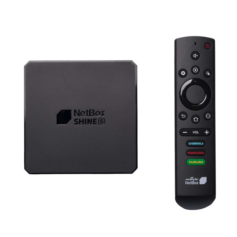 درحد اندروید باکس نت باکس شاین اس NetBox Shine S Android TV Box